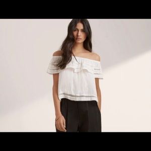 Aritzia / Wilfred White Top